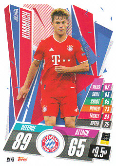 Joshua Kimmich Bayern Munchen 2020/21 Topps Match Attax CL #BAY09
